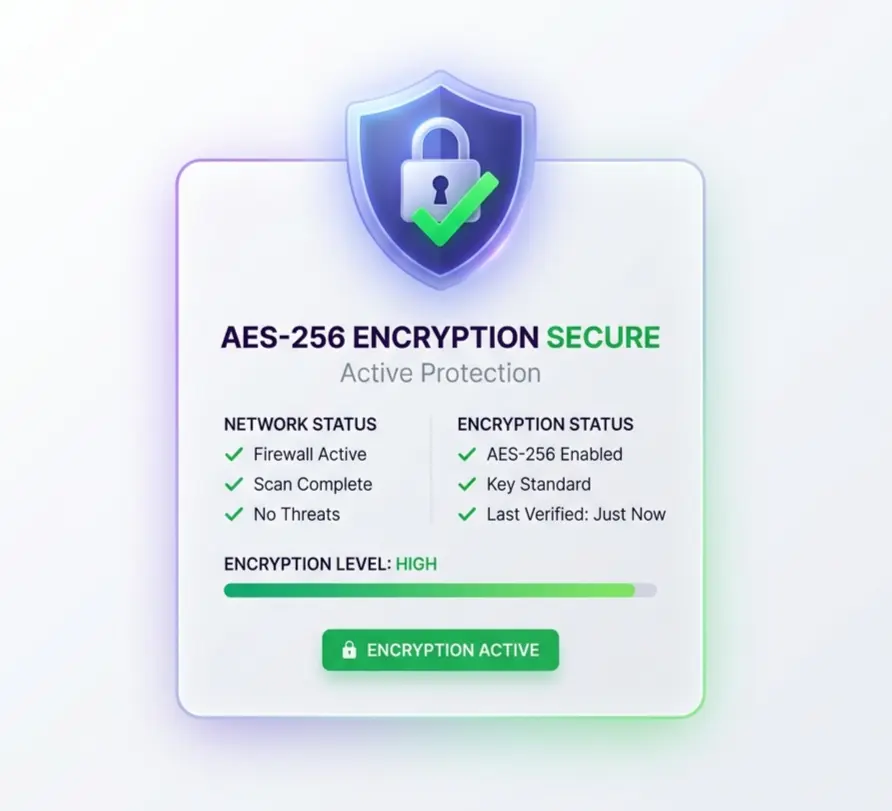 Security Shield UI